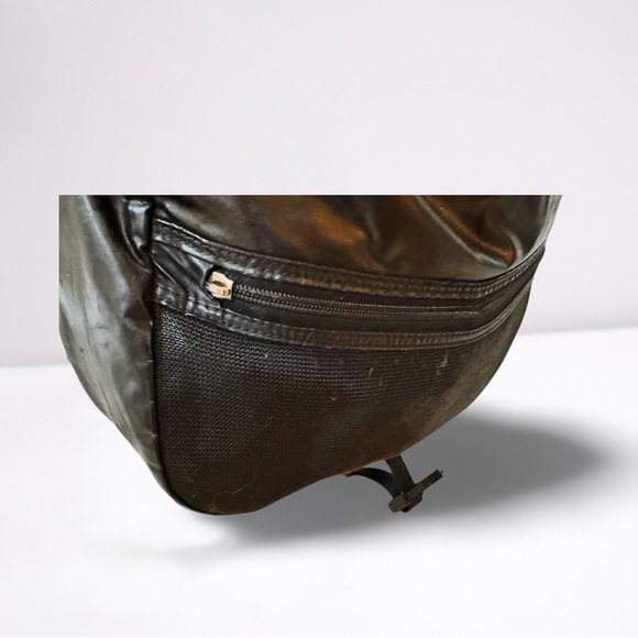 Chanel XL Black Sports Logo Messenger Bag - Picture 8 of 10